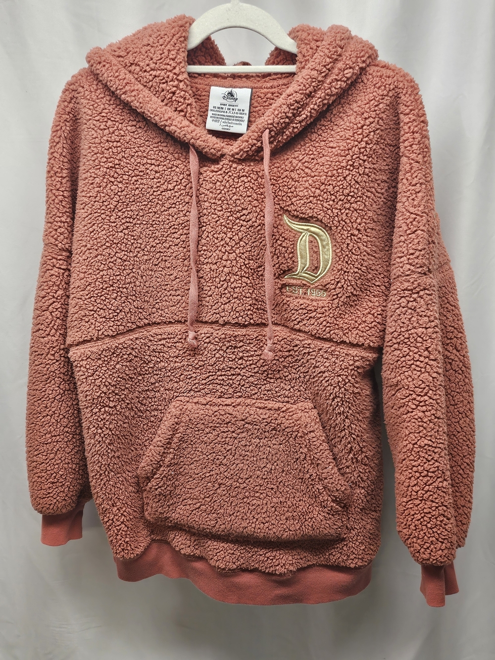 Disneyland Resort Sherpa Hoodie And Pants  Dusty Rose